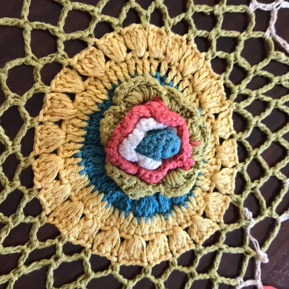 Crotchet blanket throw - Picture 5 of 8